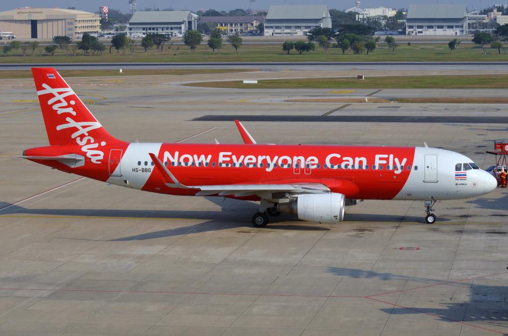 Photo of aircraft HS-BBG operated by Thai AirAsia