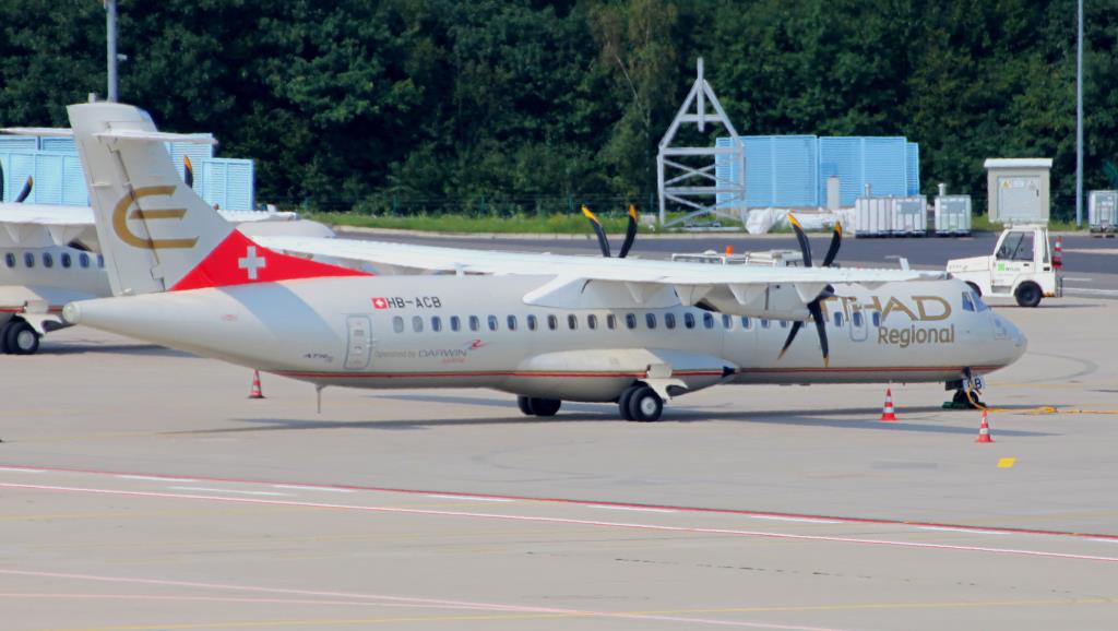 Photo of aircraft HB-ACB operated by Adria Airways Switzerland