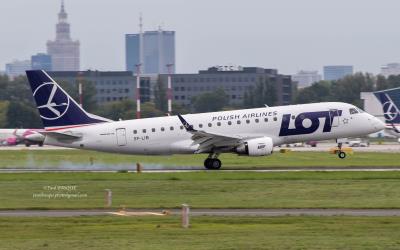 Photo of aircraft SP-LIB operated by LOT - Polish Airlines