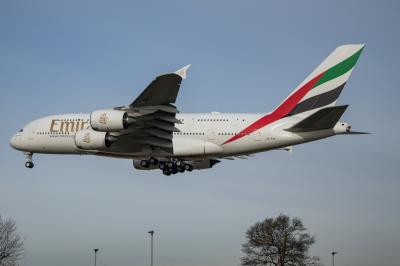 Photo of aircraft A6-EVF operated by Emirates