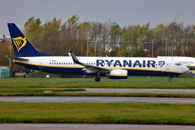 Image of aircraft registration G-RUKC - A 737-8AS(WL) operated by Ryanair UK