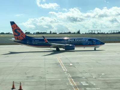 Photo of aircraft N801SY operated by Sun Country Airlines