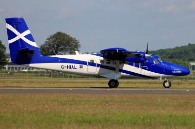 Photo of aircraft G-HIAL operated by Loganair