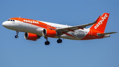 Photo of aircraft G-UZLV operated by easyJet