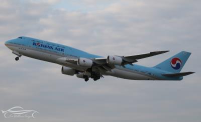 Image of aircraft registration HL7644 - A 747-8B5 operated by Korean Air Lines