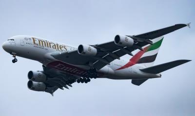 Photo of aircraft A6-EUK operated by Emirates