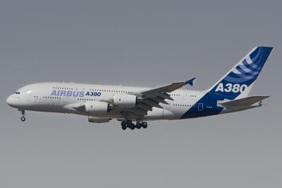 Image of aircraft registration F-WWJB - A A380-861 operated by Airbus Industrie