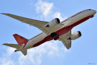 Image of aircraft registration VT-ANT - A 787-8 Dreamliner operated by Air India