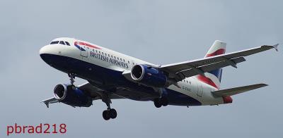 Image of aircraft registration G-EUOC - A A319-131 operated by British Airways