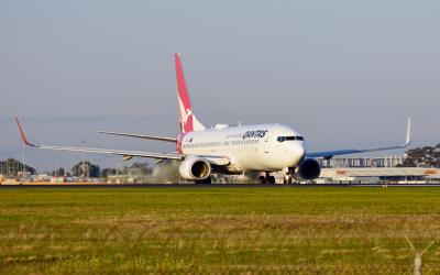 Photo of aircraft VH-VXU operated by Qantas