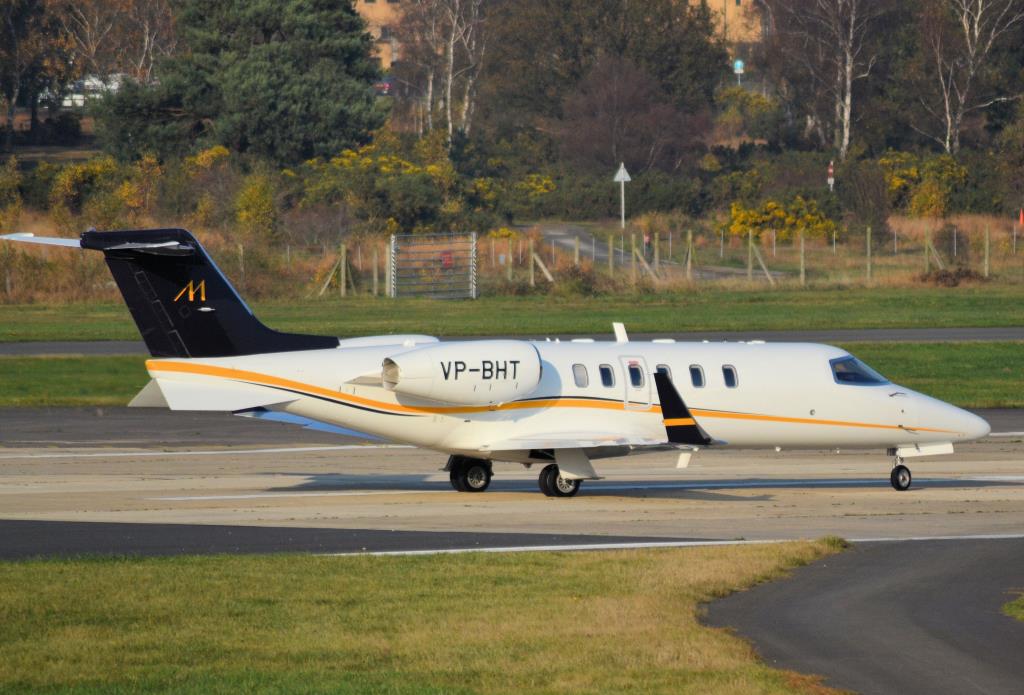 Photo of aircraft VP-BHT operated by A55 Company LLC