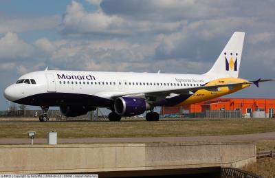 Photo of aircraft G-MPCD operated by Monarch Airlines