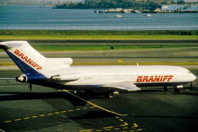 Image of aircraft registration N456BN - A 727-227 operated by Braniff International Airways