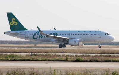 Photo of aircraft B-8427 operated by Spring Airlines