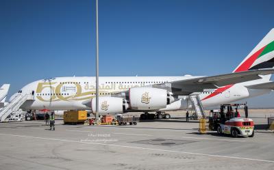 Photo of aircraft A6-EVQ operated by Emirates