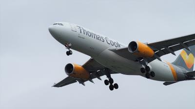 Image of aircraft registration OY-VKF - A A330-243 operated by Thomas Cook Airlines