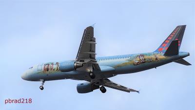 Image of aircraft registration OO-SNE - A A320-214 operated by Brussels Airlines