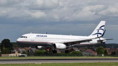 Photo of aircraft SX-DNE operated by Aegean Airlines