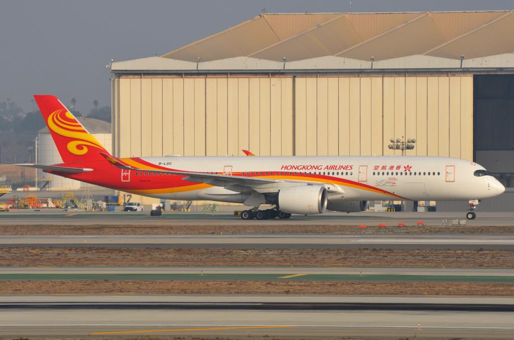 Photo of aircraft B-LGC operated by Hong Kong Airlines