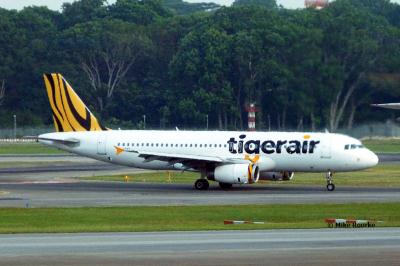 Image of aircraft registration 9V-TAV - A A320-232 operated by Tigerair