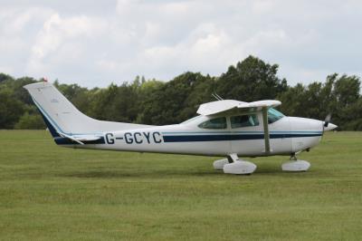 Photo of aircraft G-GCYC operated by The Cessna 180 Group