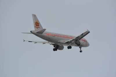 Image of aircraft registration C-FZUH - A A319-113 operated by Air Canada