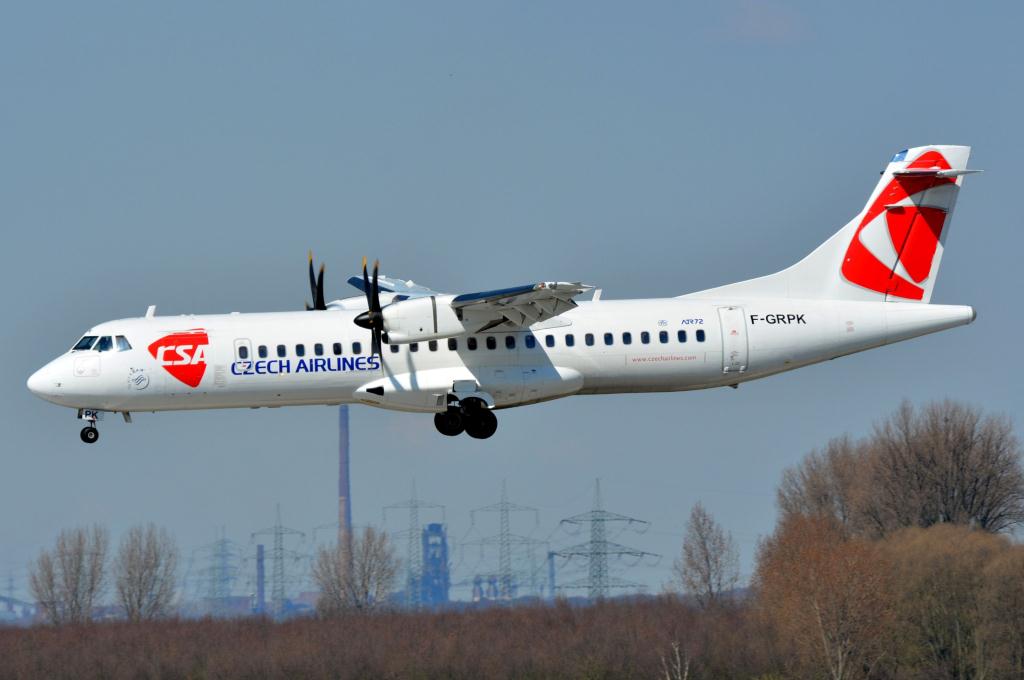 Photo of aircraft F-GRPK operated by CSA Czech Airlines