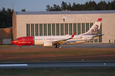 Image of aircraft registration LN-DYP - A 737-8JP(WL) operated by Norwegian Air Shuttle