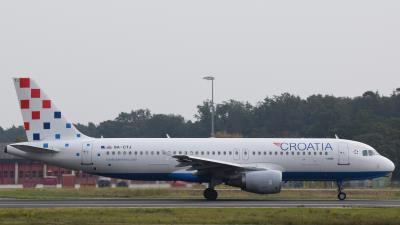 Image of aircraft registration 9A-CTJ - A A320-214 operated by Croatia Airlines