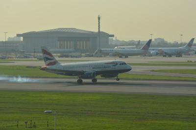 Image of aircraft registration G-EUPL - A A319-131 operated by British Airways