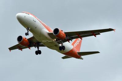 Image of aircraft registration G-EZDJ - A A319-111 operated by easyJet