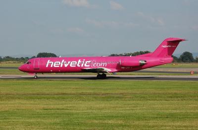 Photo of aircraft HB-JVF operated by Helvetic Airways