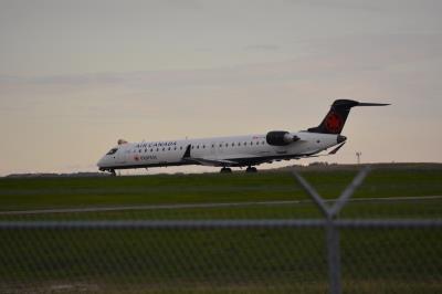 Image of aircraft registration C-GJZV - A CRJ-900LR operated by Air Canada Express