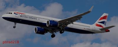 Image of aircraft registration G-NEOX - A A321-251NX(WL) operated by British Airways