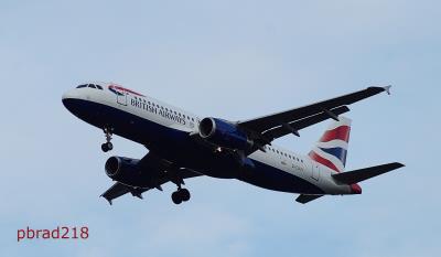 Image of aircraft registration G-EUUY - A A320-232 operated by British Airways