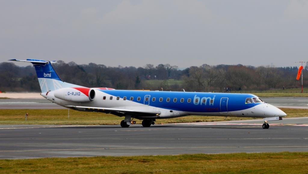 Photo of aircraft G-RJXD operated by bmi Regional