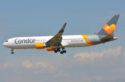 Image of aircraft registration D-ABUD - A 767-330(ER)(WL) operated by Condor