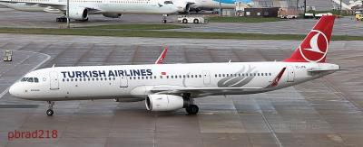 Image of aircraft registration TC-JTN - A A321-231(WL) operated by Turkish Airlines