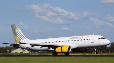Image of aircraft registration EC-MFK - A A320-232(WL) operated by Vueling
