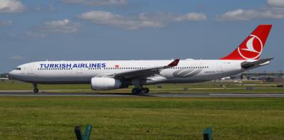 Image of aircraft registration TC-JNM - A A330-343 operated by Turkish Airlines