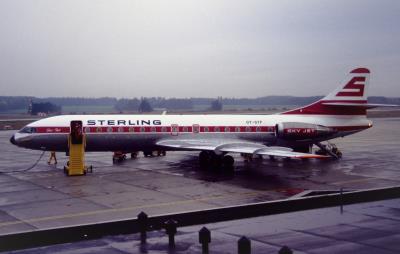 Image of aircraft registration OY-STF - A SE-210 Caravelle-10B3 operated by Sterling Airways