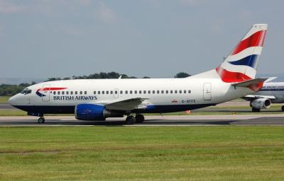 Image of aircraft registration G-GFFE - A 737-528 operated by British Airways
