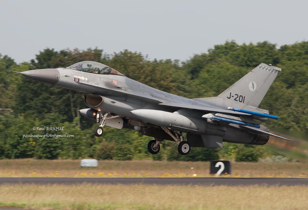 Photo of aircraft J-201 operated by Royal Netherlands Air Force - Koninklijke Luchtmacht