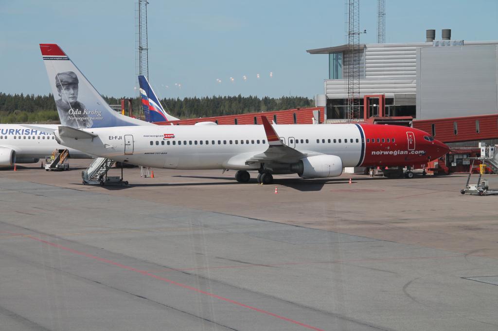Photo of aircraft EI-FJI operated by Norwegian Air International