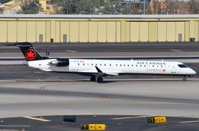 Photo of aircraft C-GFJZ operated by Air Canada Express