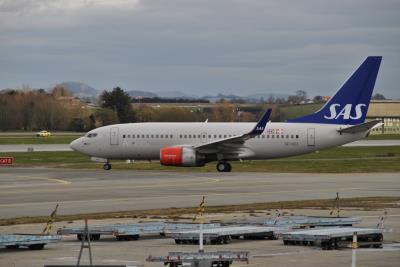 Image of aircraft registration SE-REX - A 737-76N(WL) operated by SAS Scandinavian Airlines