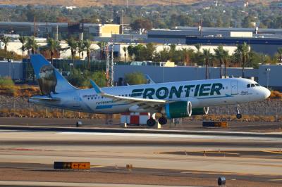 Photo of aircraft N336FR operated by Frontier Airlines