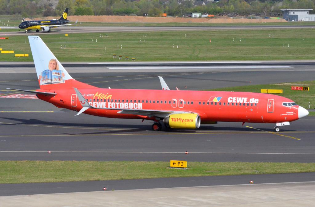 Photo of aircraft D-AHFZ operated by TUIfly