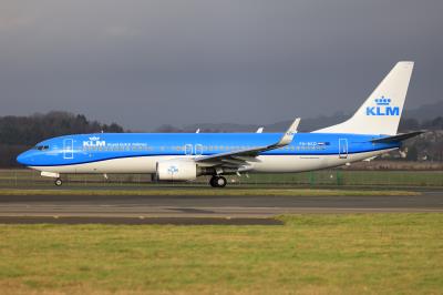 Image of aircraft registration PH-BXD - A 737-8K2(WL) operated by KLM Royal Dutch Airlines