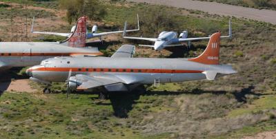 Image of aircraft registration N96451 - A C-54D-1-DC- operated by Central Air Service 111